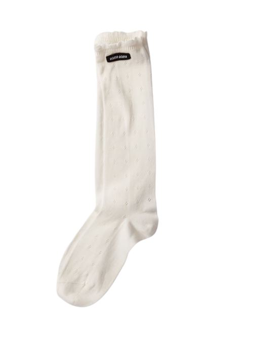 Cotton Socks MIU MIU | MCZ532180VF0018